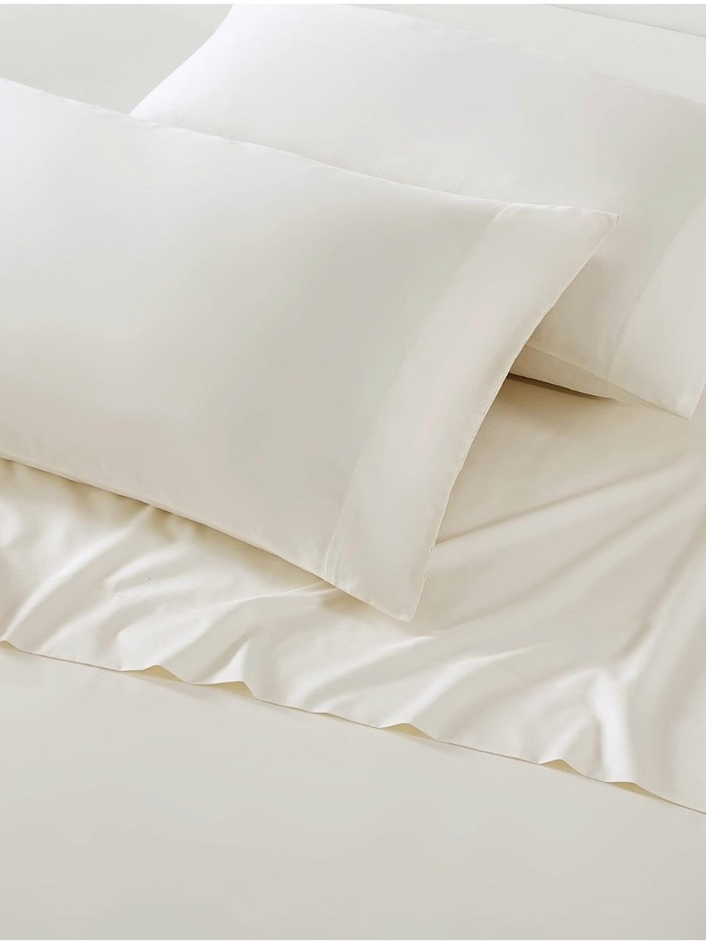Vera Wang Beige Body Pillowcase 19x38 100% Cotton OEKO-TEX